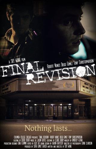 Final Revision poster