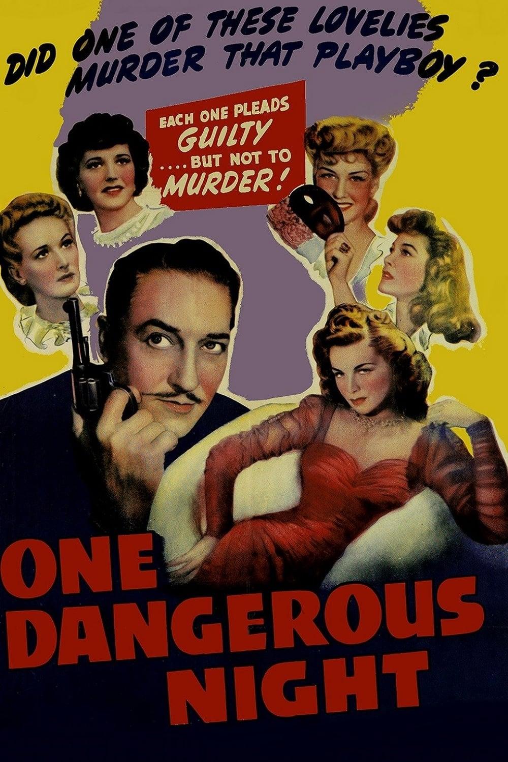 One Dangerous Night poster