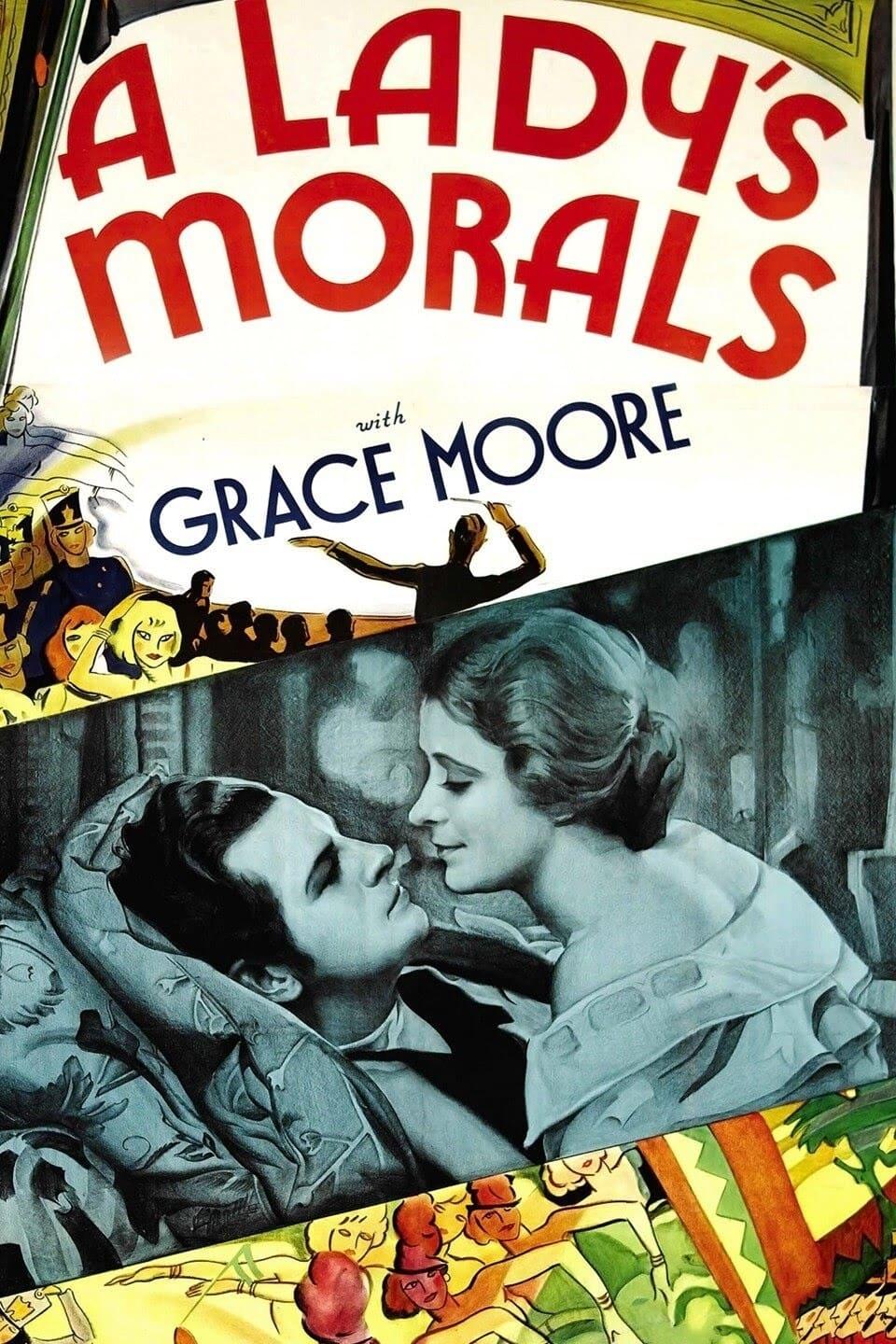 A Lady's Morals poster