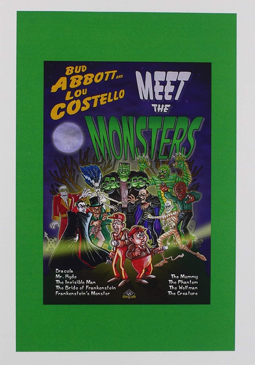 Abbott and Costello Meet the Monsters! poster