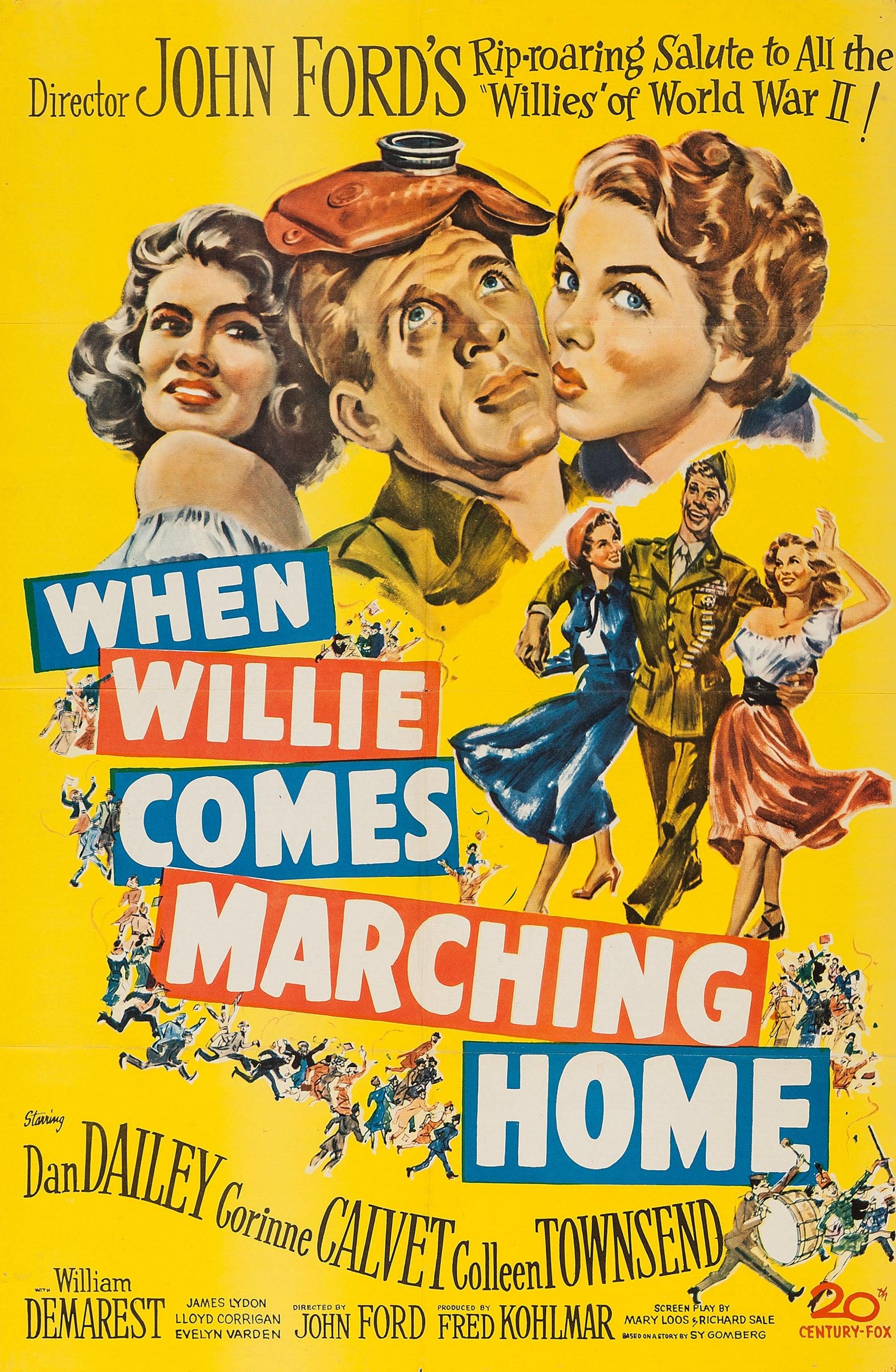 When Willie Comes Marching Home poster