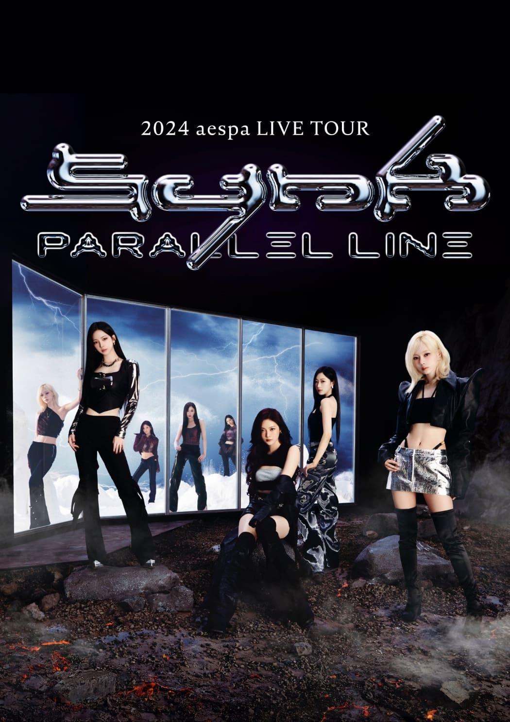 aespa SYNK : PARALLEL LINE in SEOUL poster