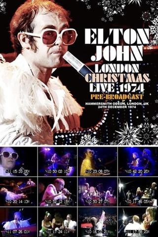London Christmas Live 1974 poster