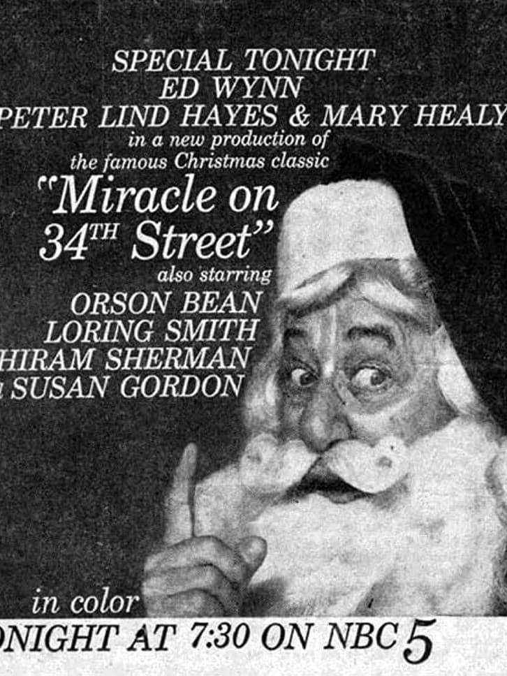 Miracle On 34th Street poster
