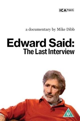 Edward Said: The Last Interview poster