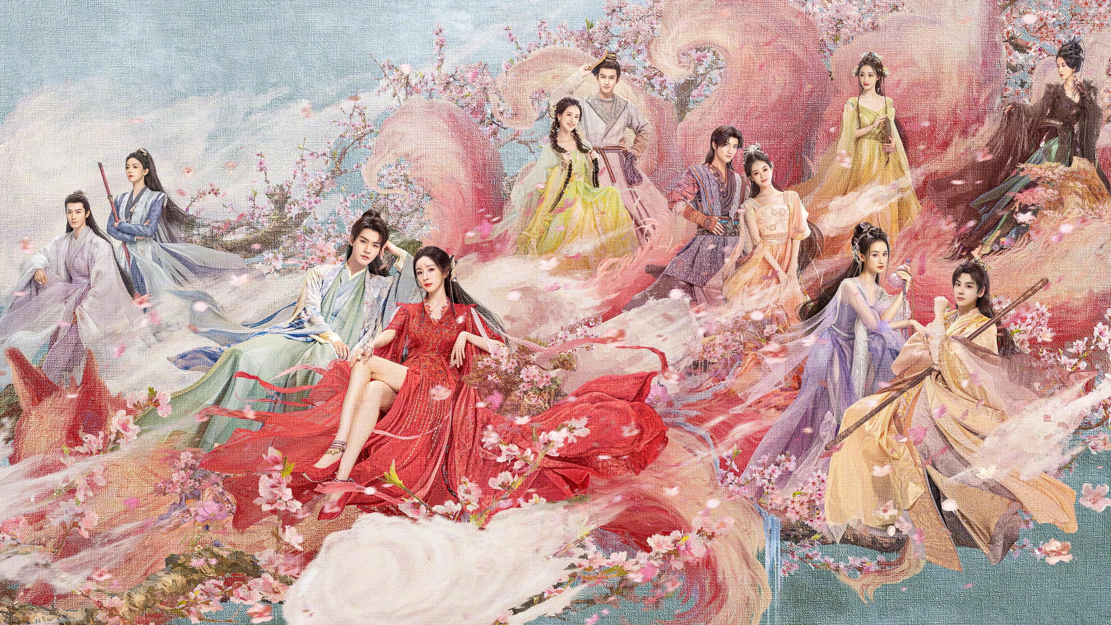 Hu Lianxin backdrop