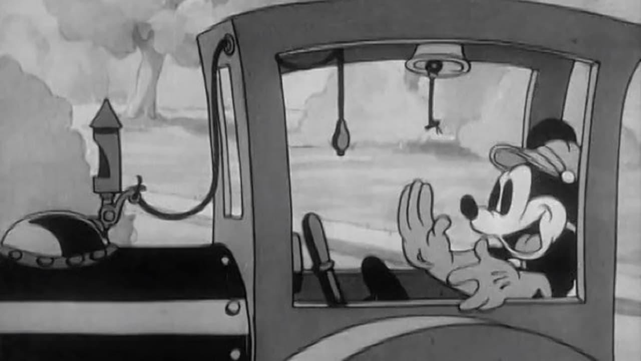 Mickey's Steam Roller backdrop