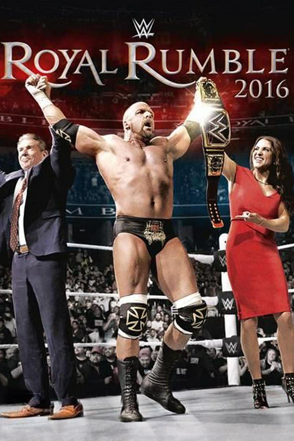 WWE Royal Rumble 2016 poster