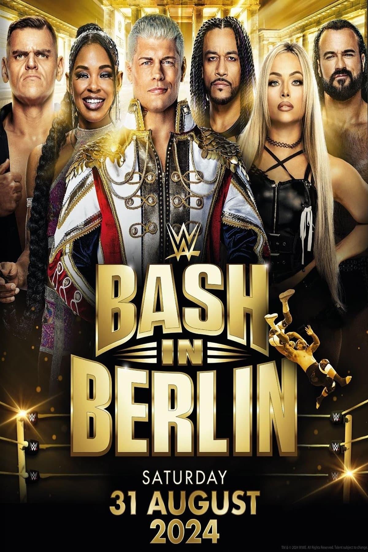 WWE Bash in Berlin 2024 poster