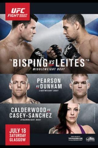 UFC Fight Night 72: Bisping vs. Leites poster