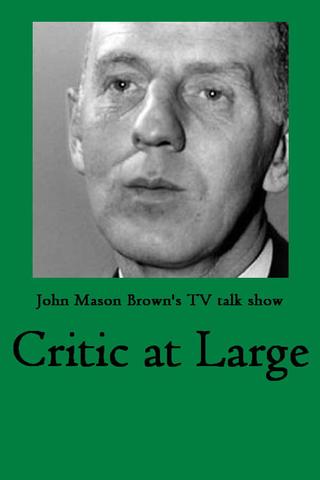 Critic at Large poster