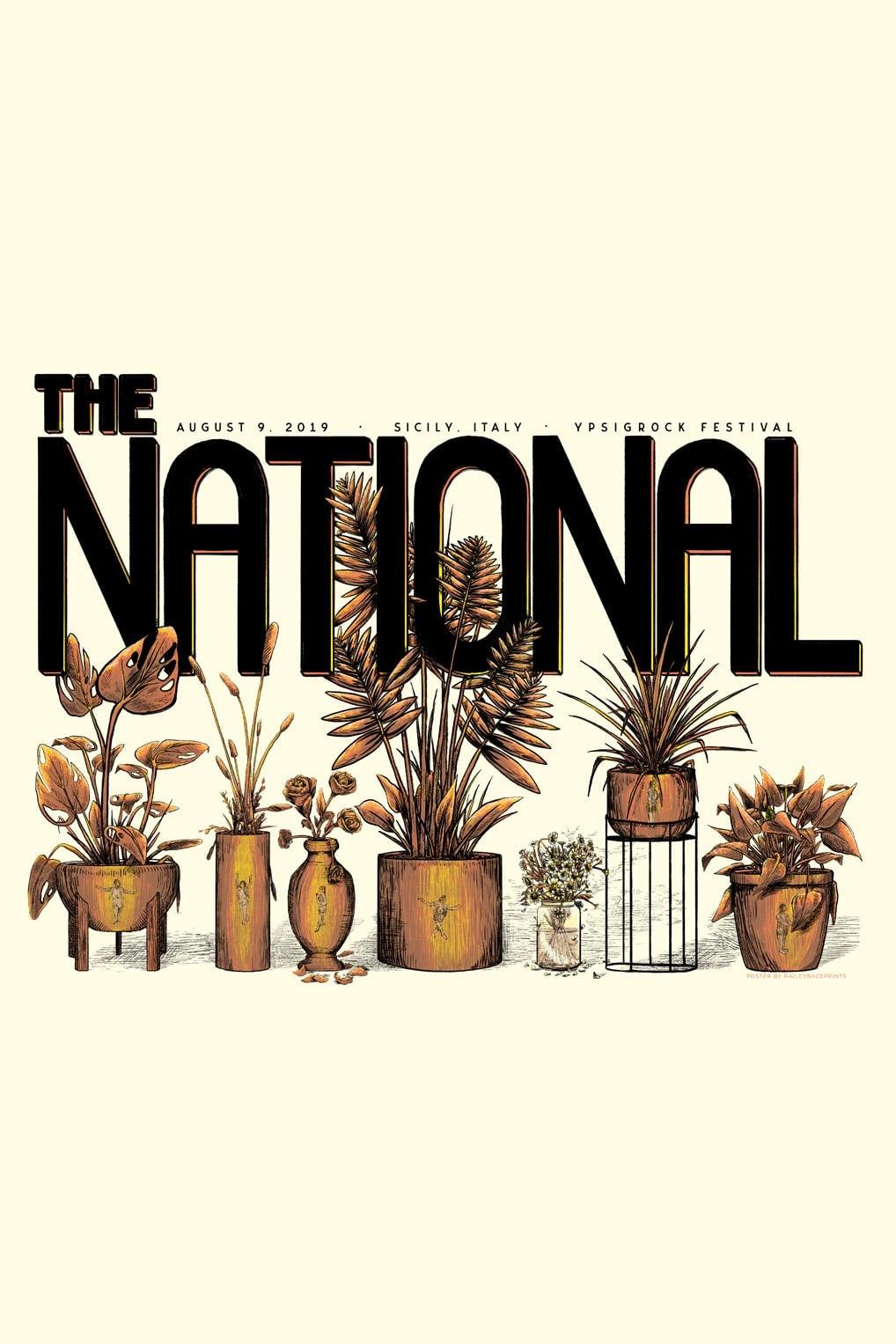 The National - Live From Ypsigrock 2019 poster