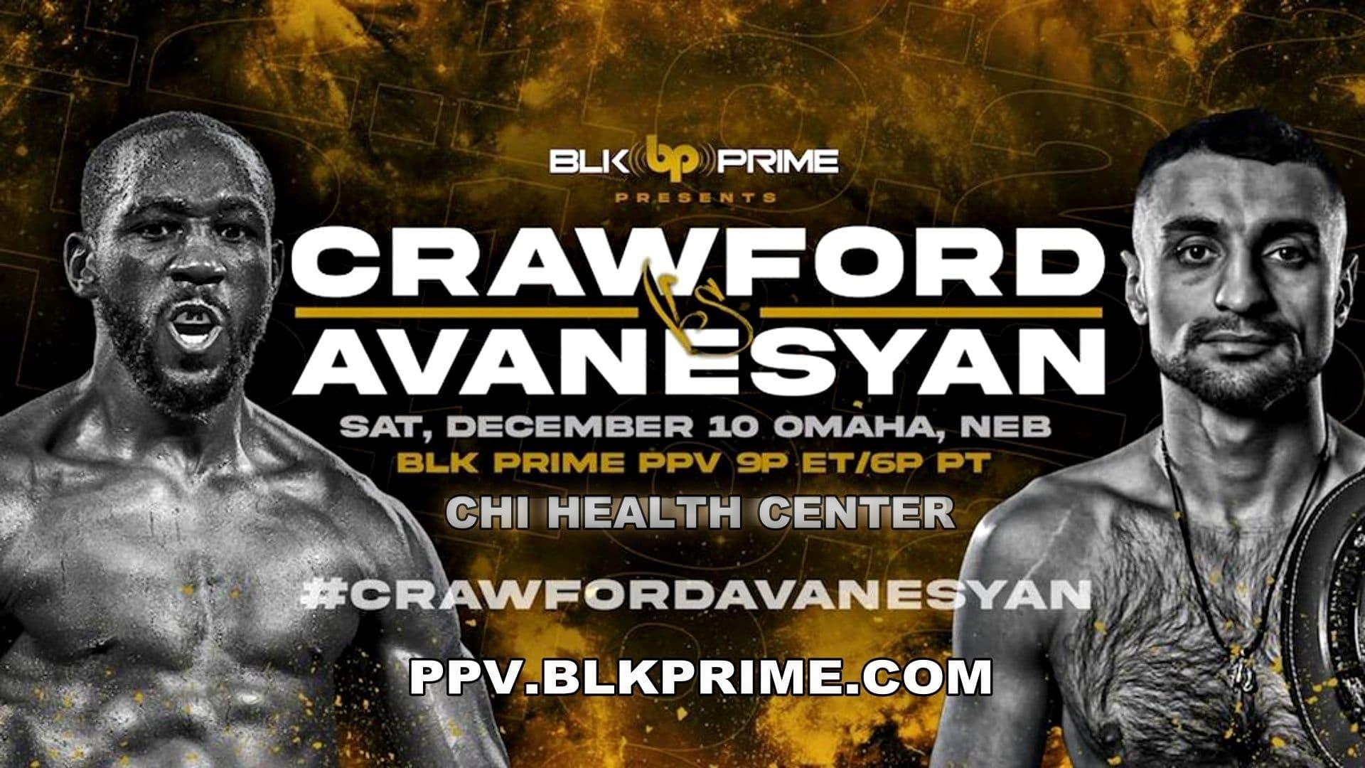 Terence Crawford vs. David Avanesyan backdrop