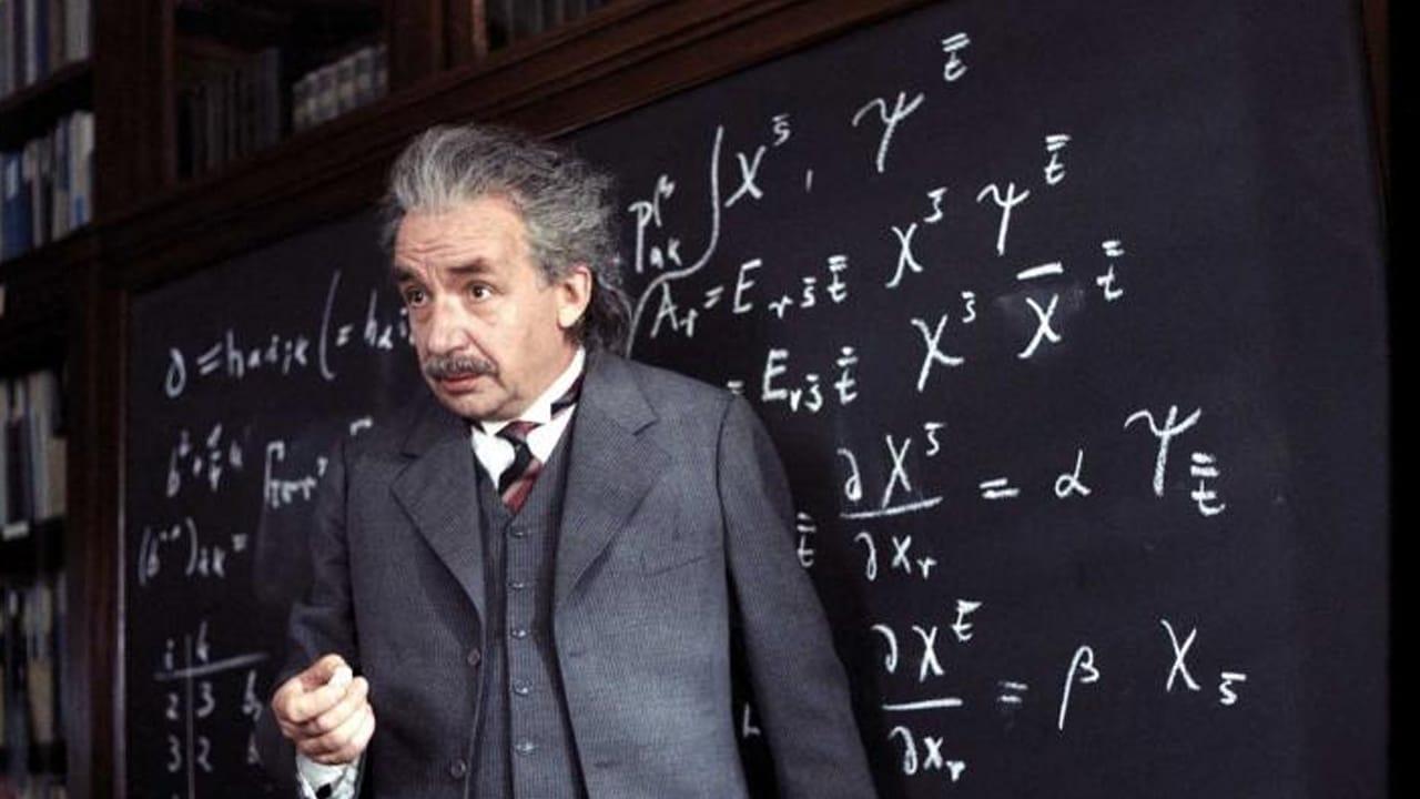 Albert Einstein backdrop