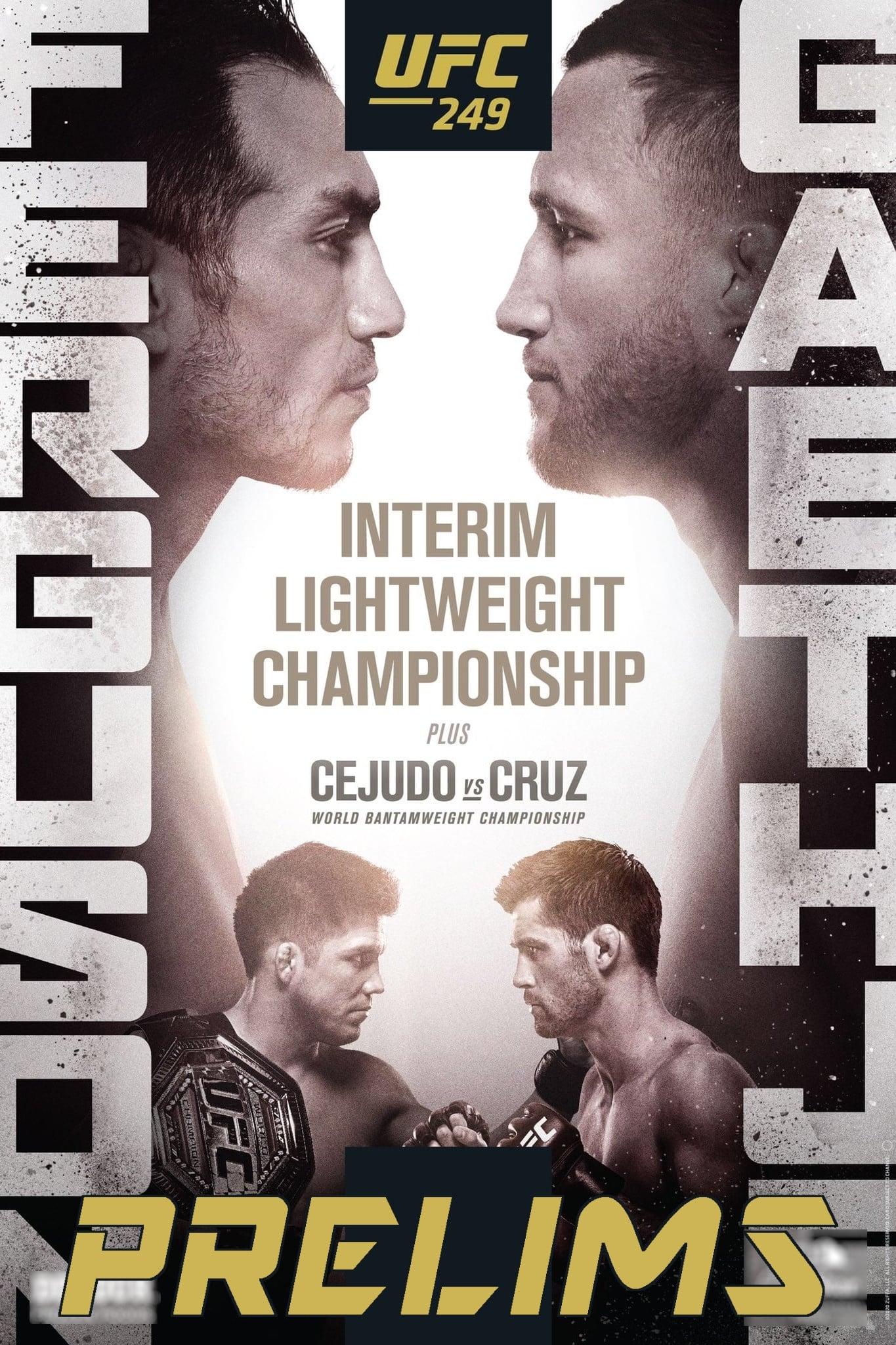 UFC 249: Ferguson vs. Gaethje poster