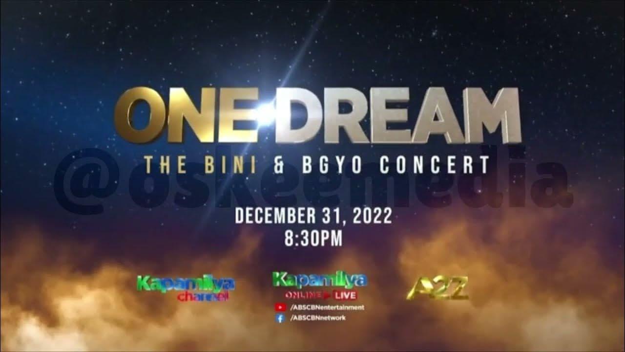 One Dream: The BINI x BGYO Concert backdrop