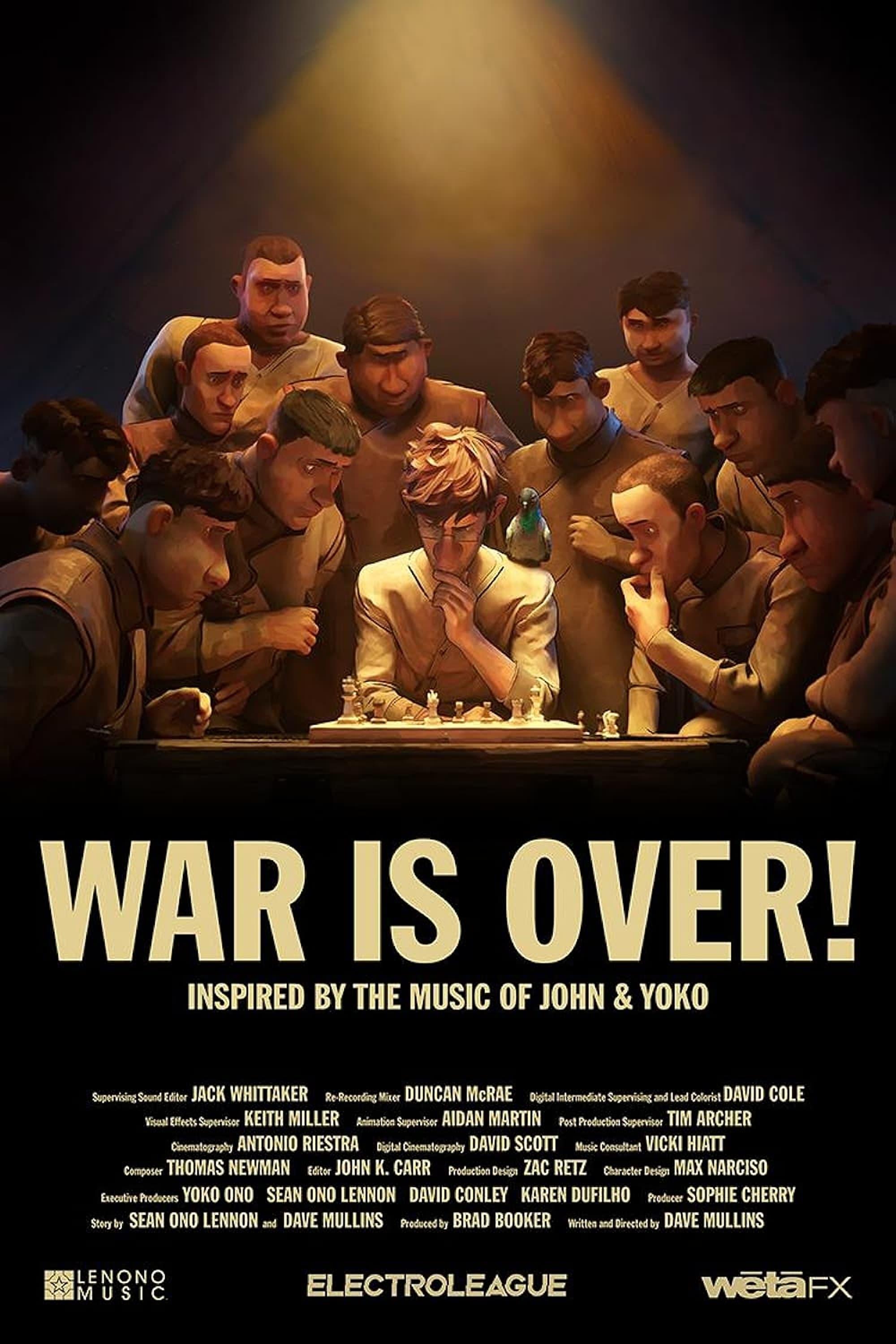 WAR IS OVER! Inspired by the Music of John & Yoko poster