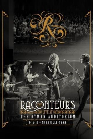 The Raconteurs - Live at the Ryman Auditorium poster