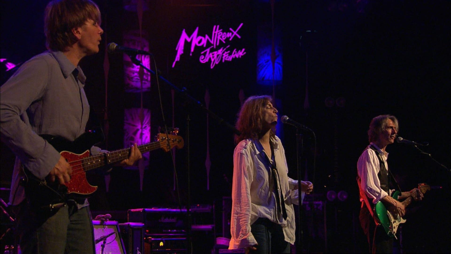 Patti Smith  - Live at Montreux 2005 backdrop