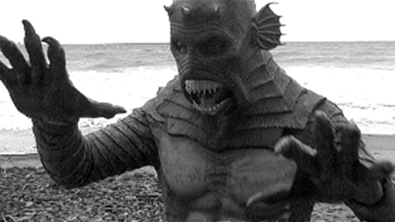 Frankenstein vs. the Creature from Blood Cove backdrop