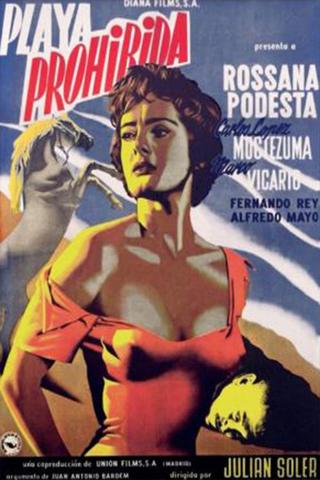 Playa prohibida poster