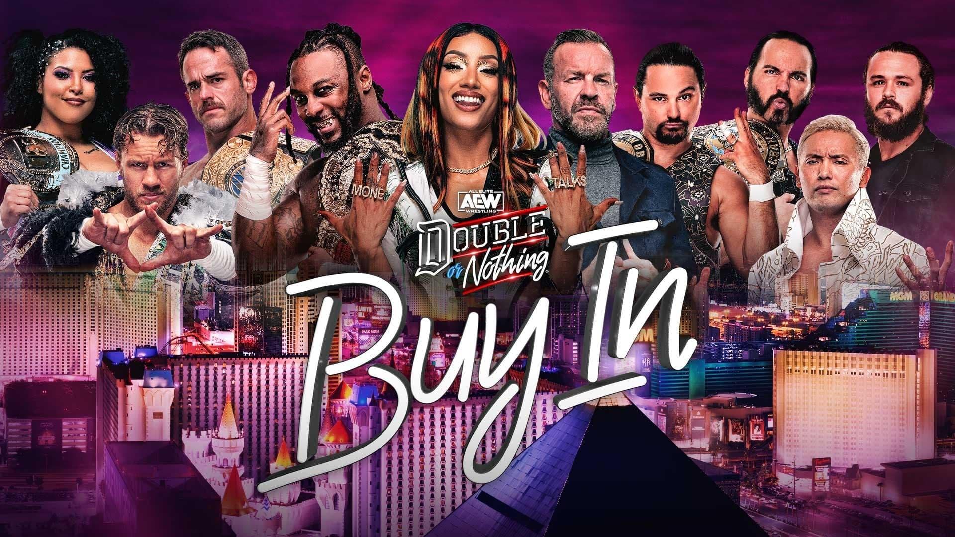 AEW Double or Nothing: The Buy In backdrop