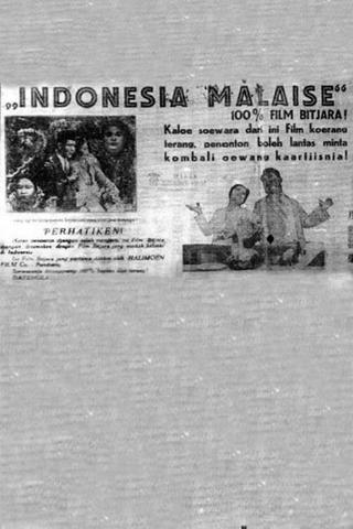 Indonesia Malaise poster