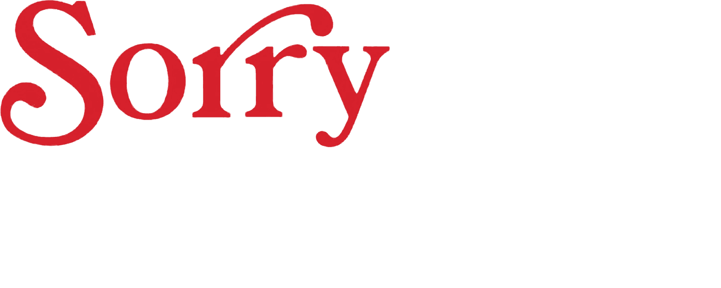 Sorry/Not Sorry logo