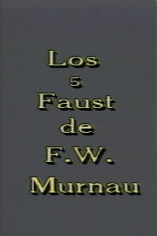 Los 5 Faust de F. W. Murnau poster