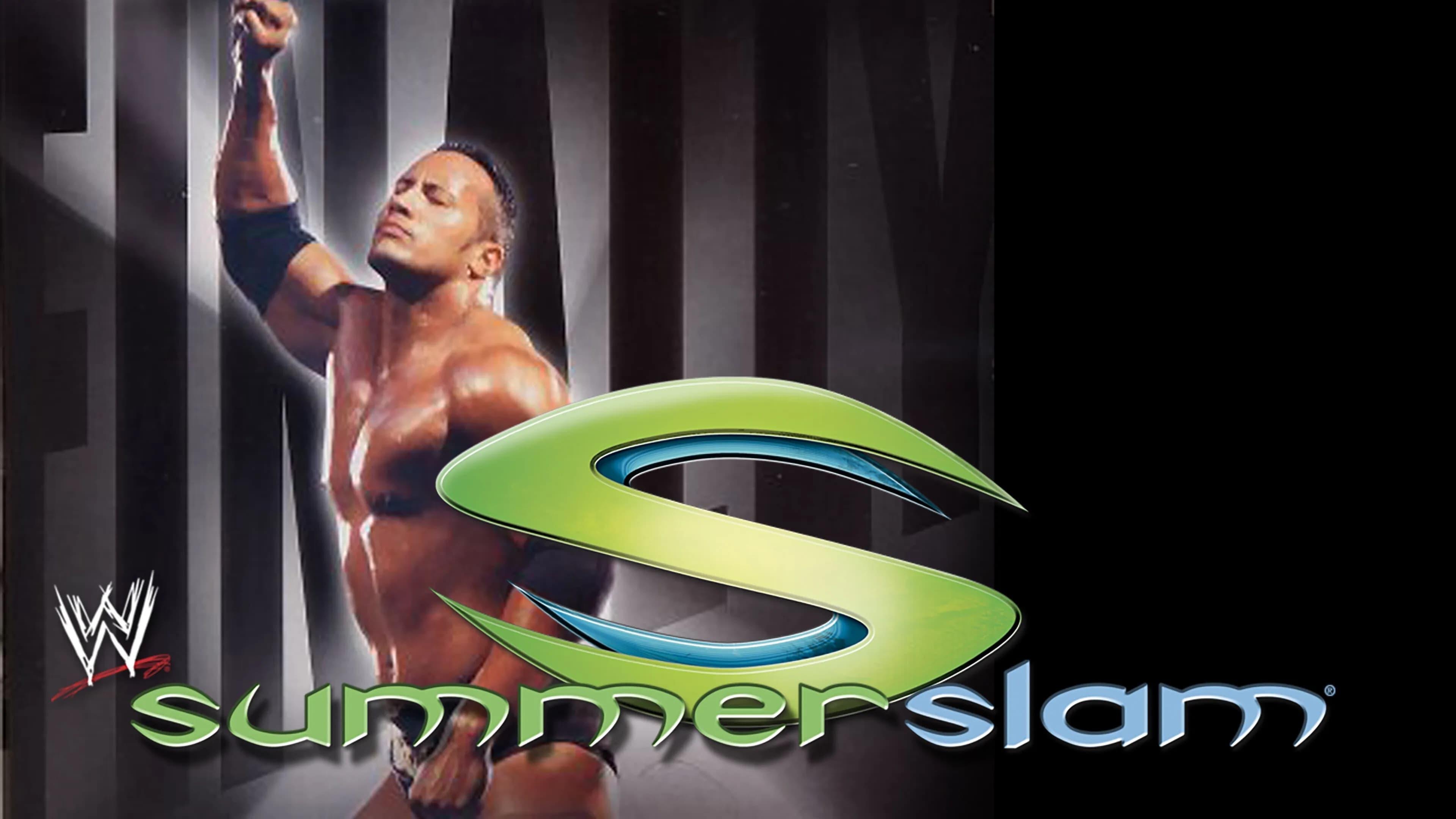 WWE SummerSlam 2001 backdrop