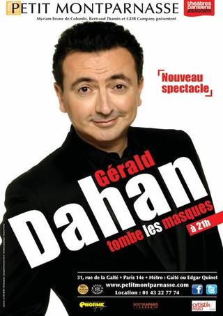 Gérald Dahan Tombe les masques poster