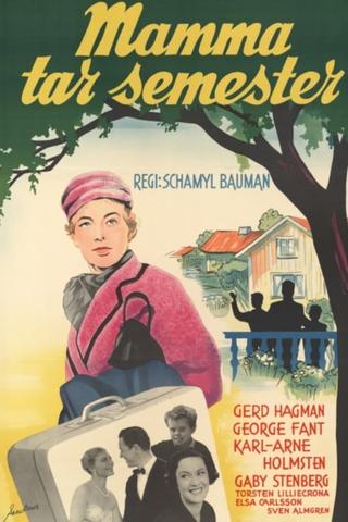 Mamma tar semester poster