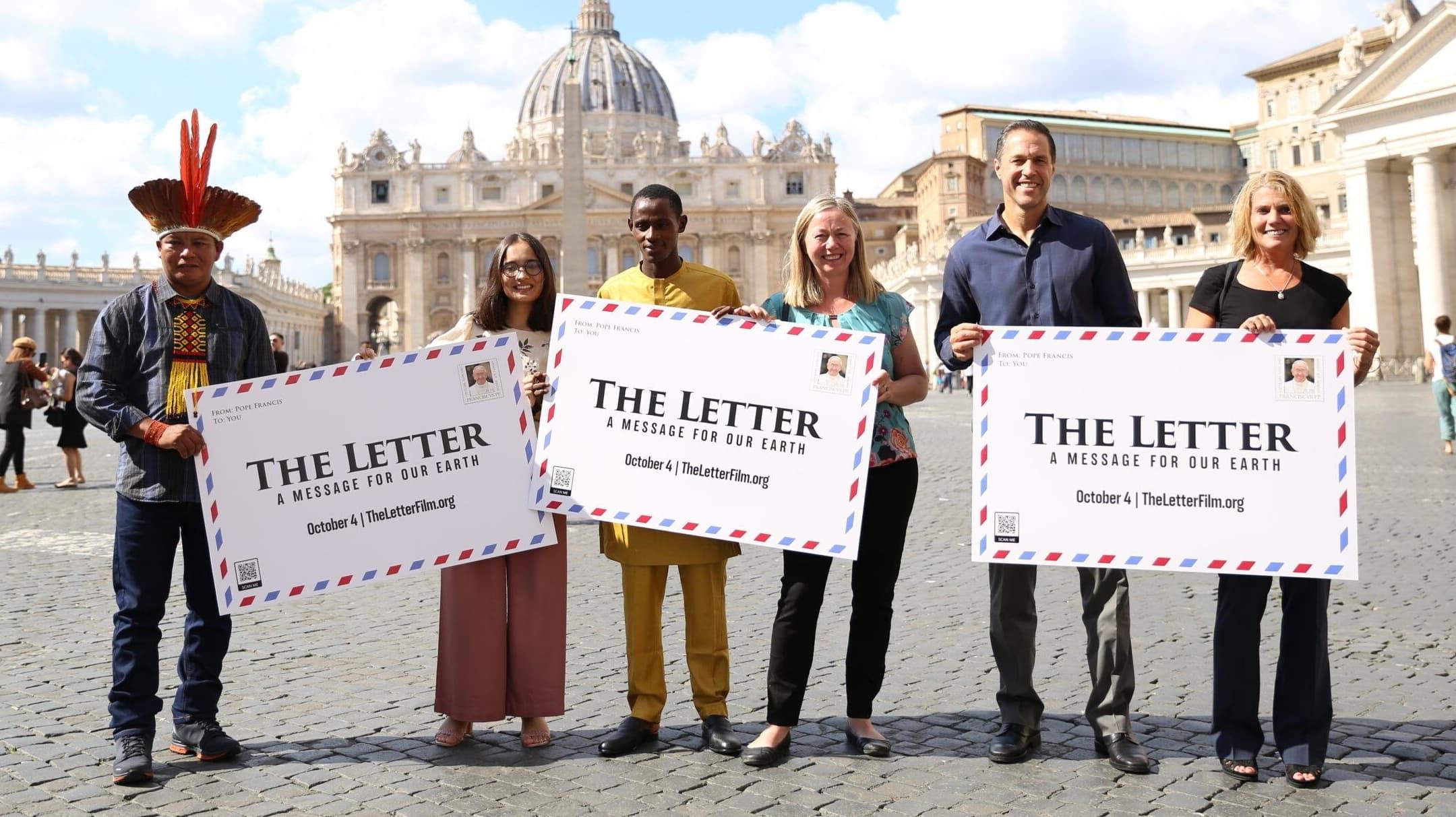 The Letter: A Message For Our Earth backdrop