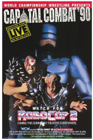 WCW Capital Combat: The Return of RoboCop poster