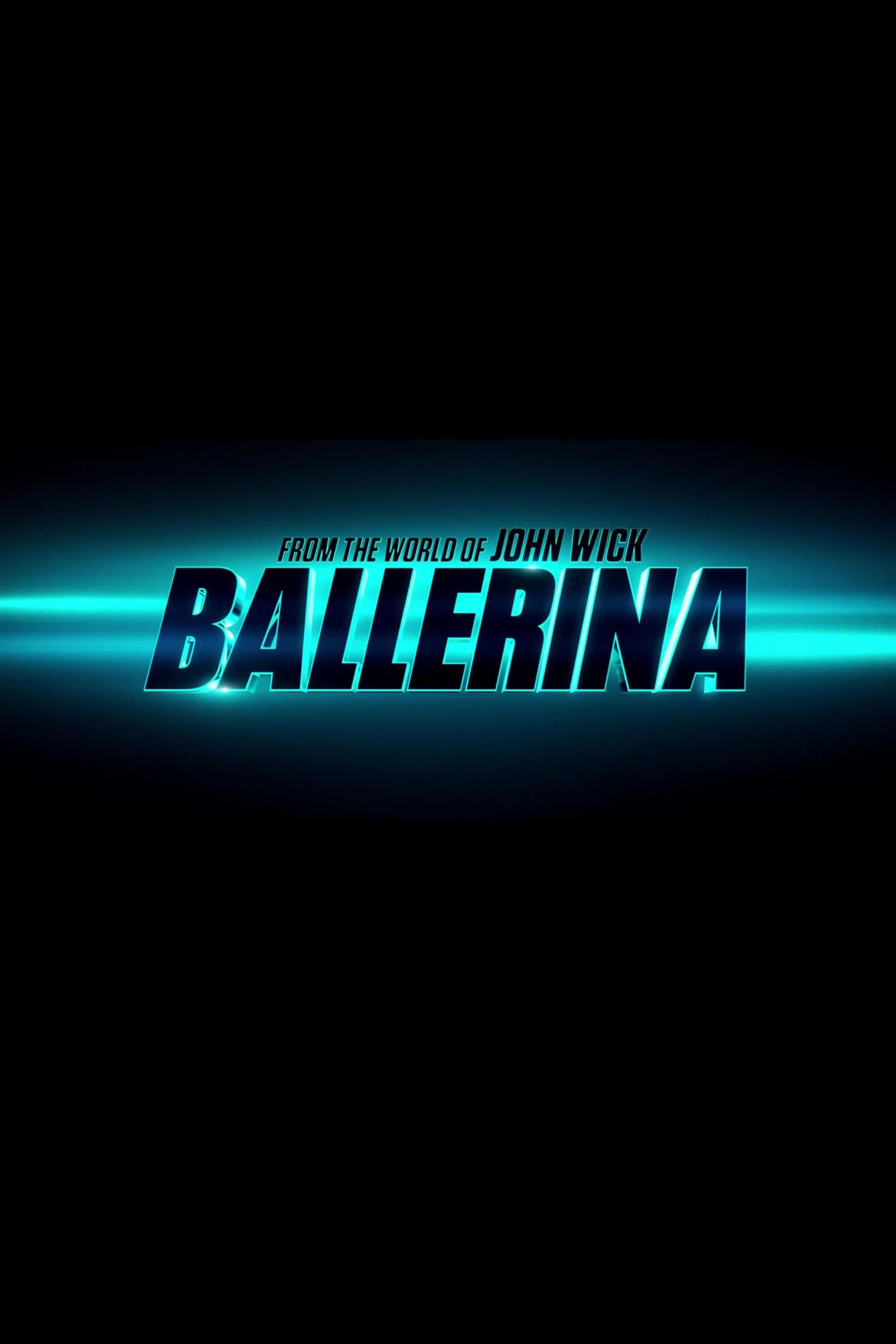 From the World of John Wick: Ballerina poster