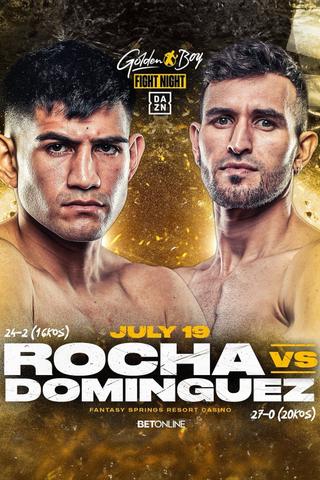 Alexis Rocha vs. Santiago Dominguez poster