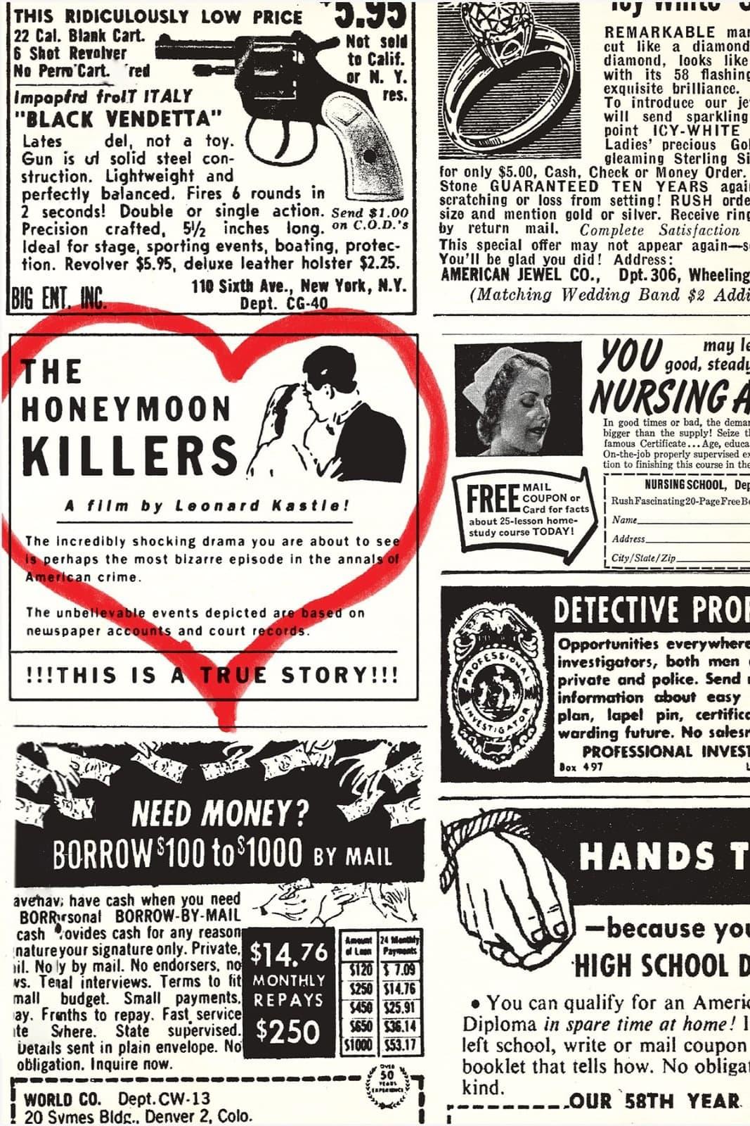 The Honeymoon Killers poster