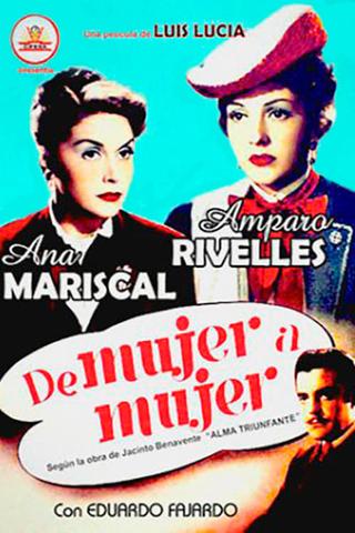 De mujer a mujer poster