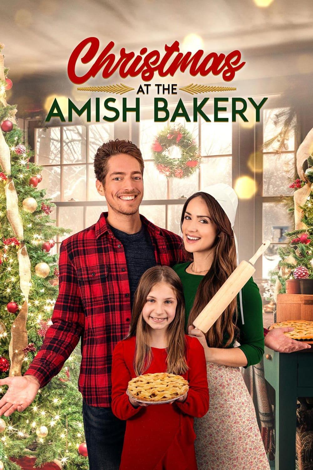 Christmas at the Amish Bakery poster