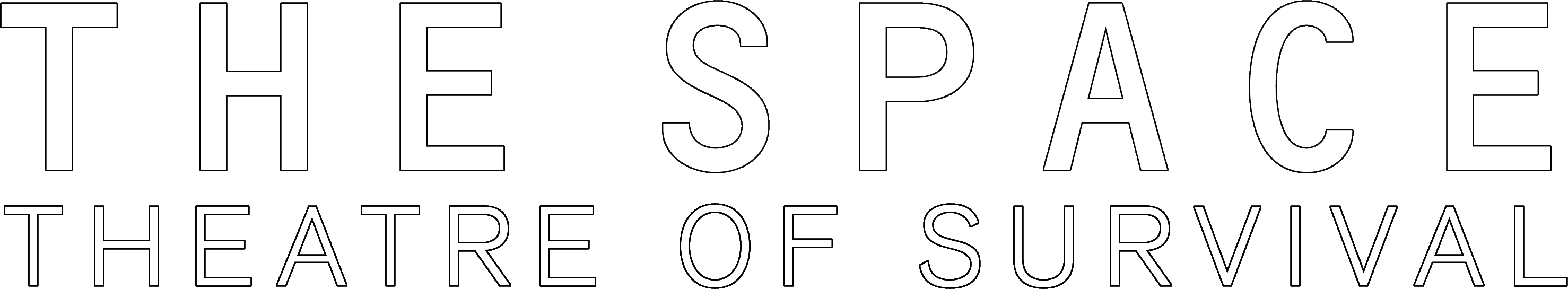 The Space: Theatre of Survival logo