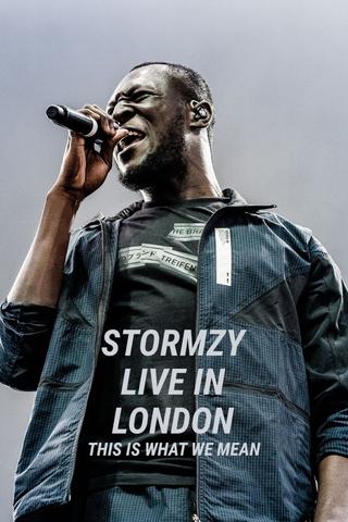 Stormzy Live in London: This Is What We Mean poster