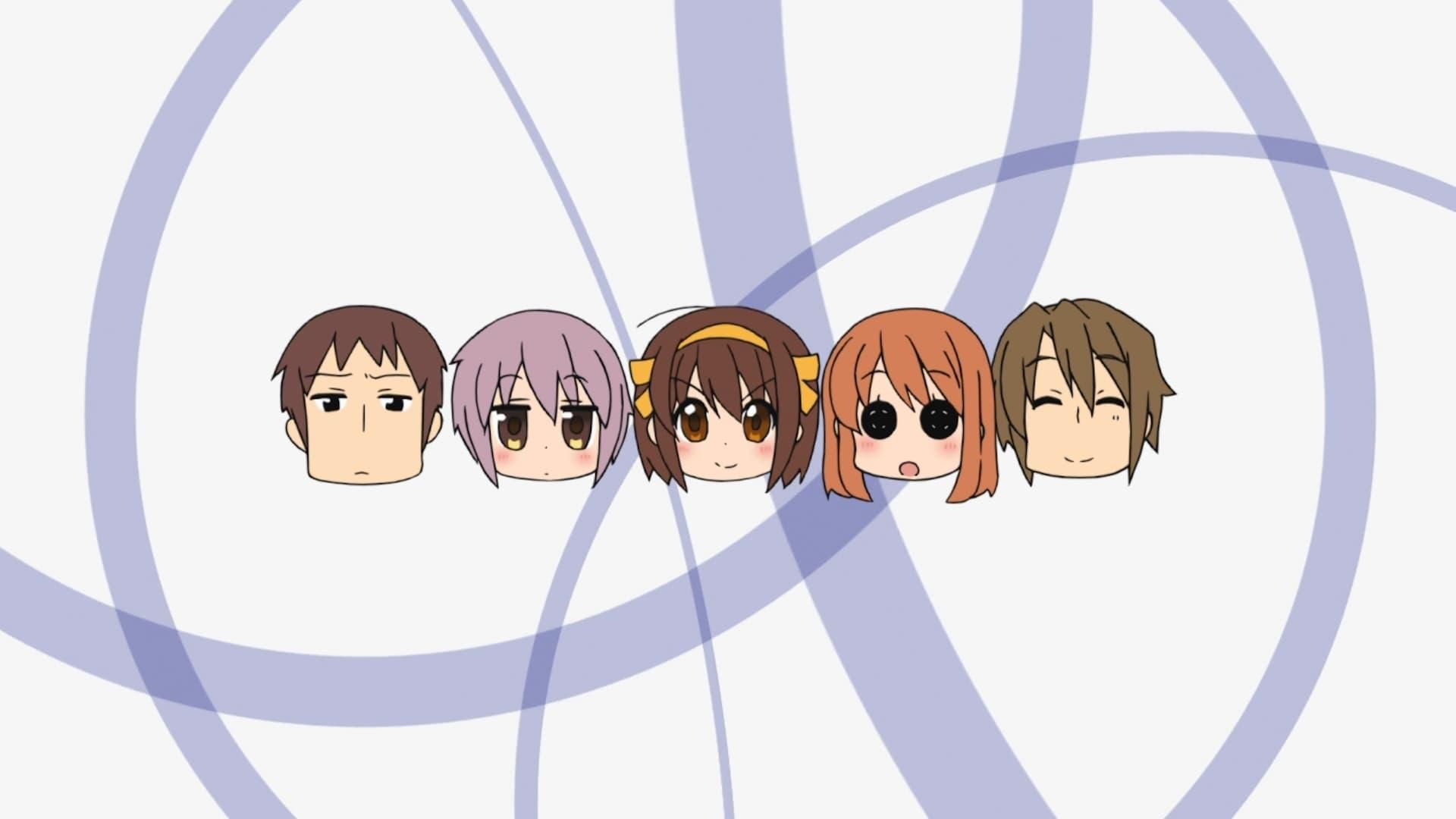 The Melancholy of Haruhi-chan Suzumiya backdrop