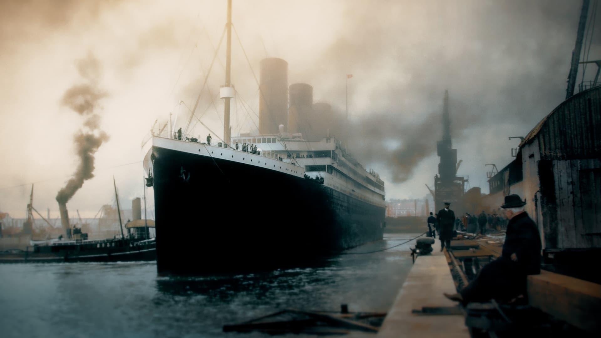 Titanic in Colour backdrop