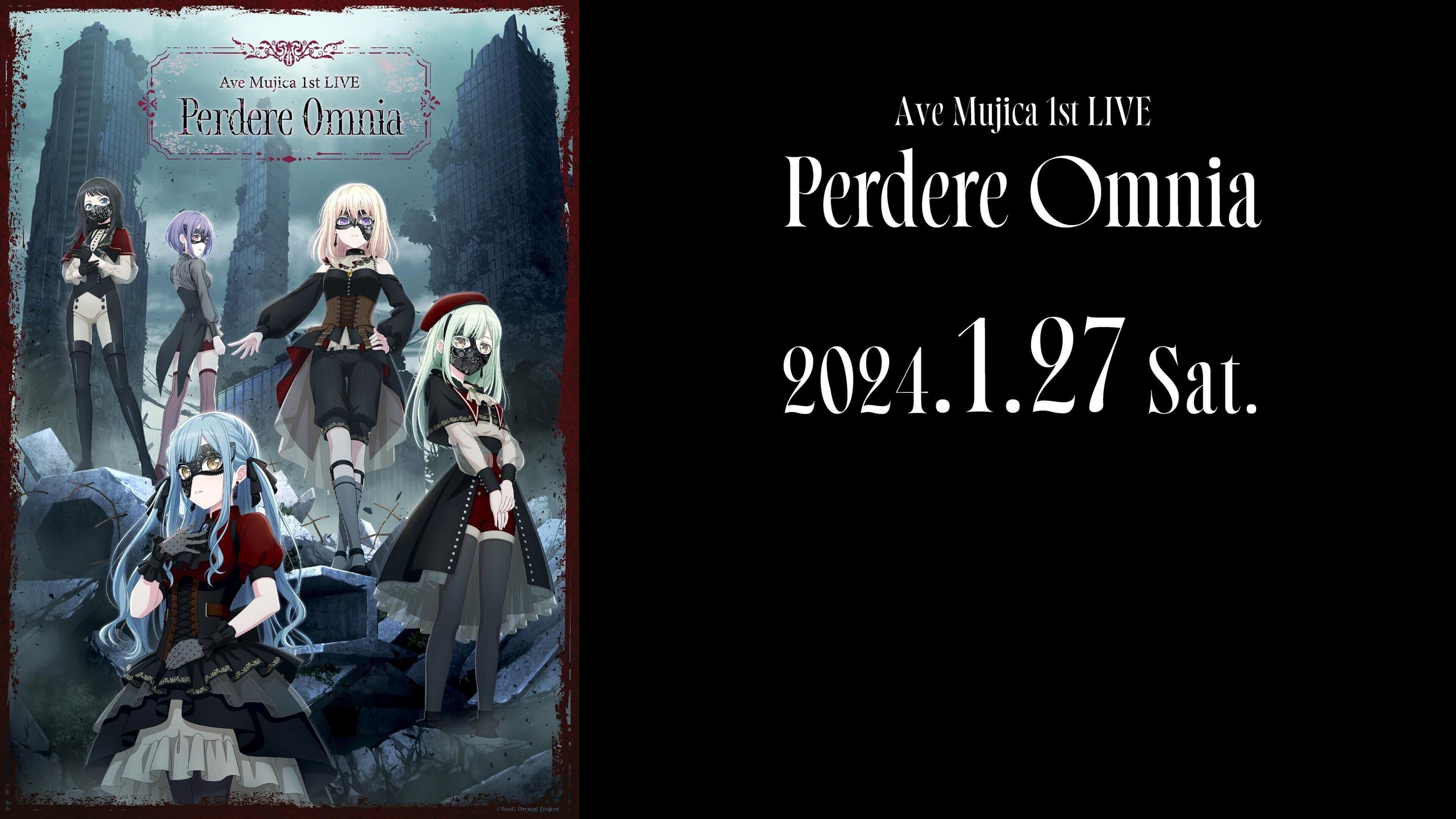 Ave Mujica 1st LIVE 「Perdere Omnia」 backdrop