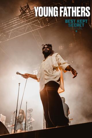 Young Fathers: Live at Best Kept Secret 2023 poster