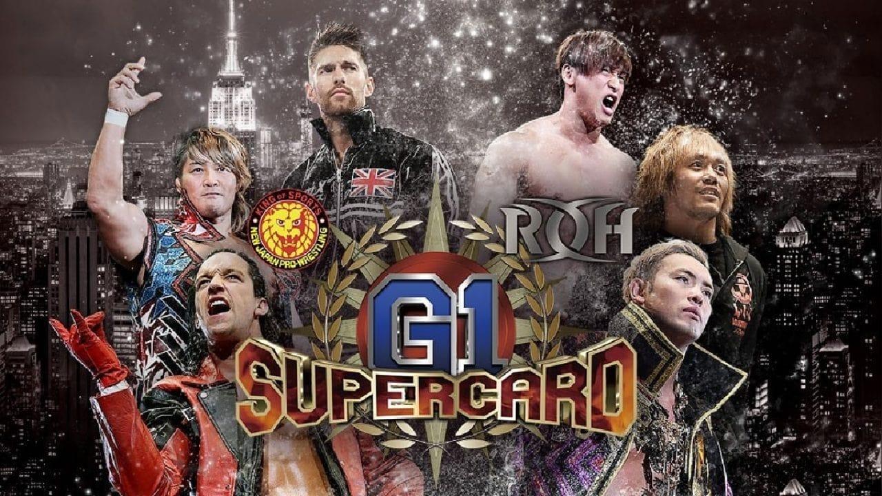 ROH & NJPW: G1 Supercard backdrop