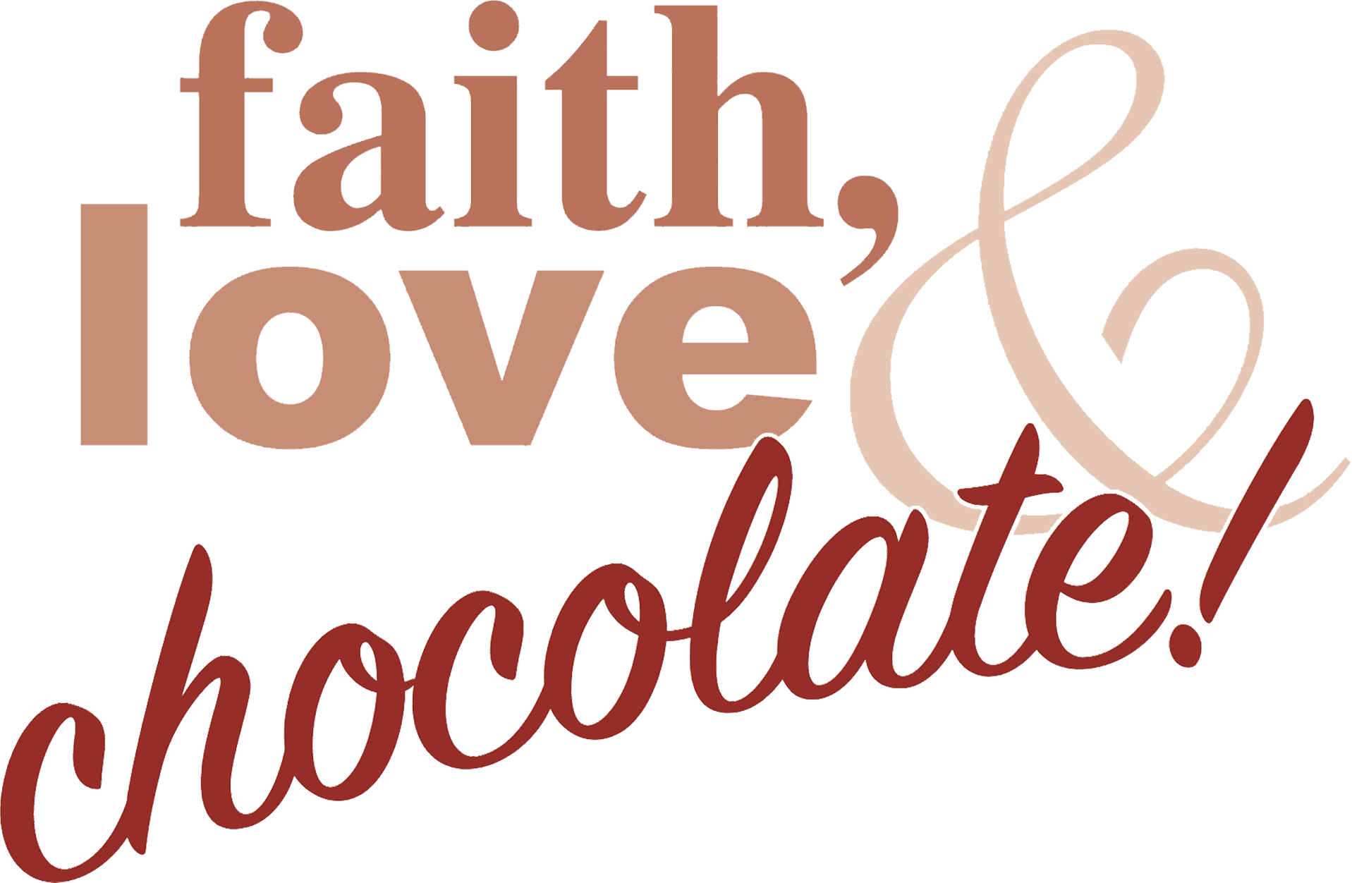 Faith, Love & Chocolate logo