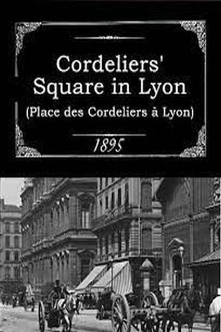 Cordeliers' Square in Lyon poster