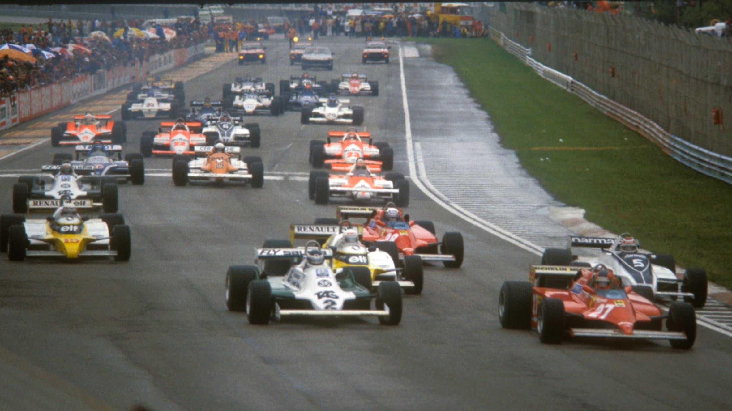 1981 FIA Formula One World Championship Season Review backdrop