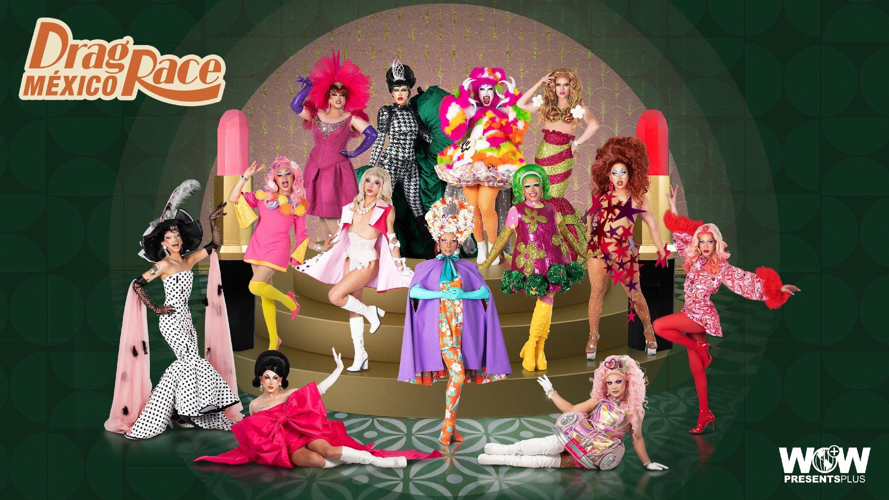 Drag Race México backdrop